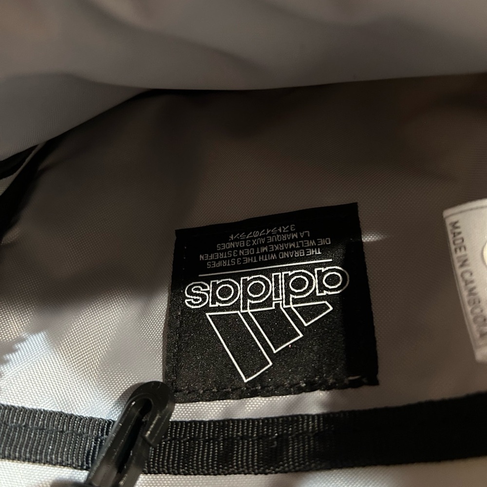 Adidas Beige Mesh Mini Backpack - Picture 4 of 4